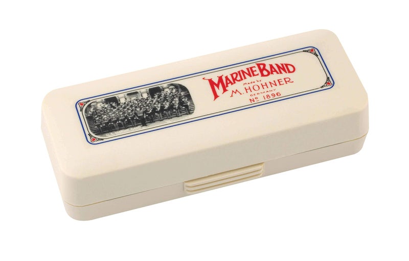 Hohner Accordions Hohner Harmonica Marine Band 1896/20 AB-Major Harmonica, Stainless steel (1896BX-G#) - Image 3